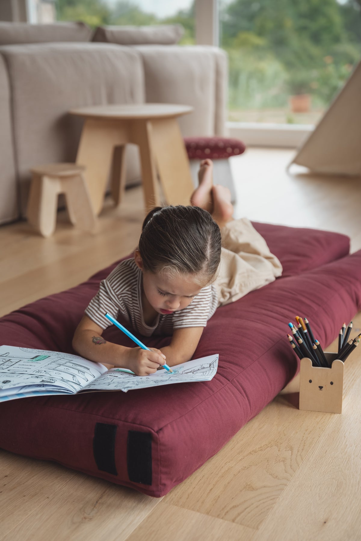 MINI HIPPO CHAIR LINEN