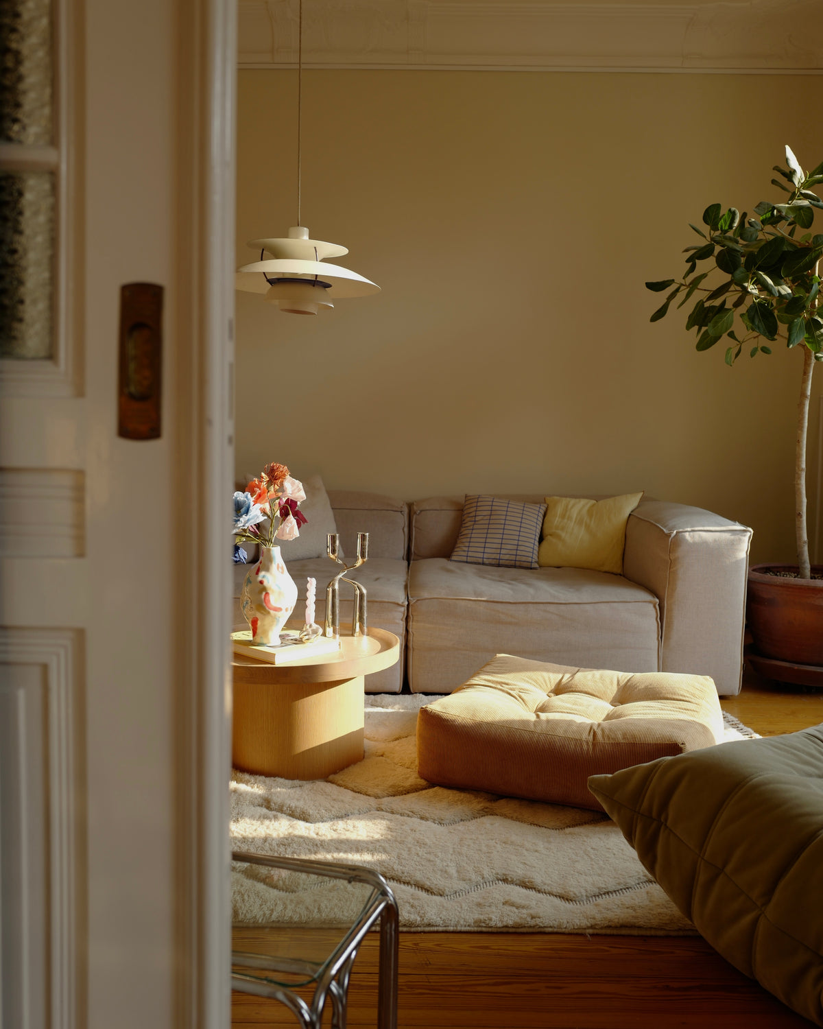 MORE POUF LINEN