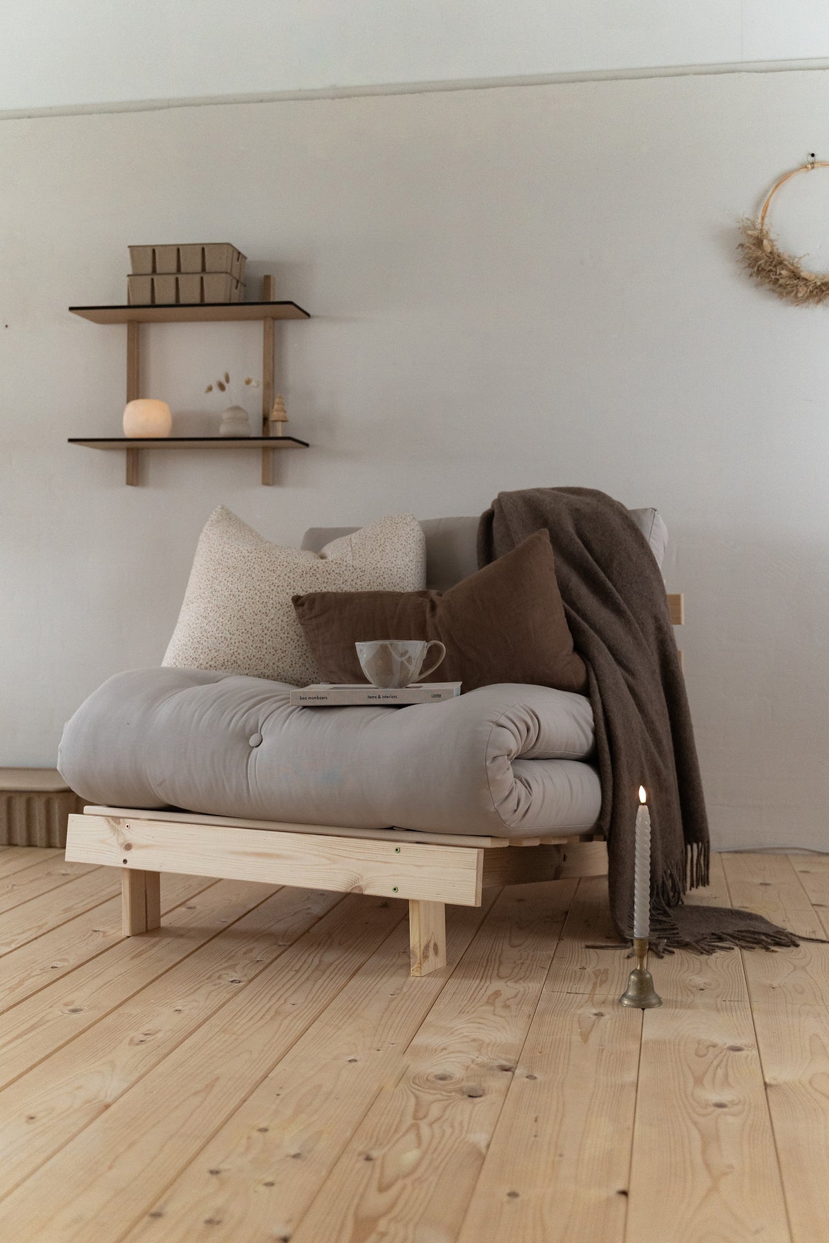 ROOTS RAW 90 X 200 W. ROOTS MATTRESS DARK GREY