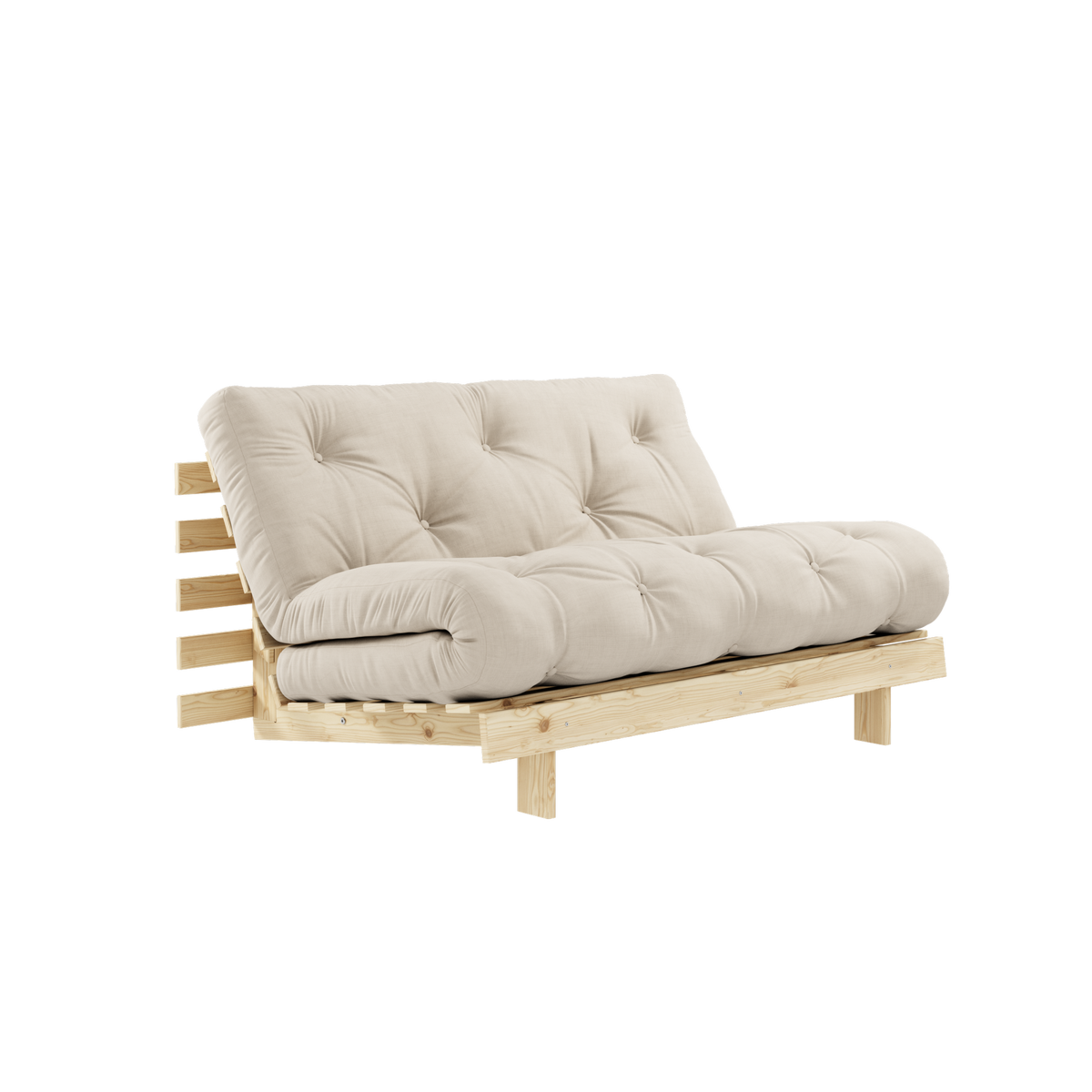 ROOTS RAW 140 X 200 W. ROOTS MATTRESS BEIGE