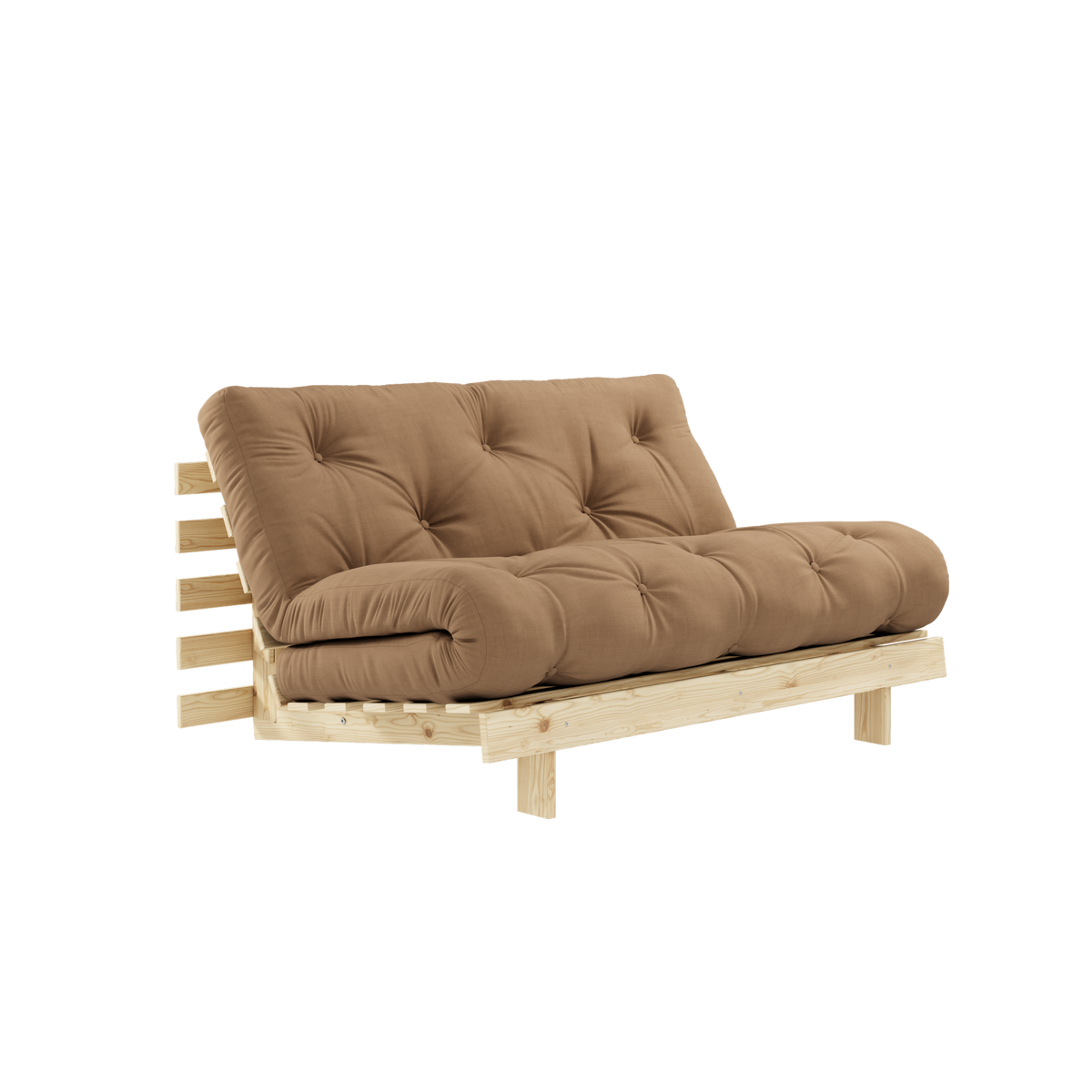 ROOTS RAW 140 X 200 W. ROOTS MATTRESS MOCCA