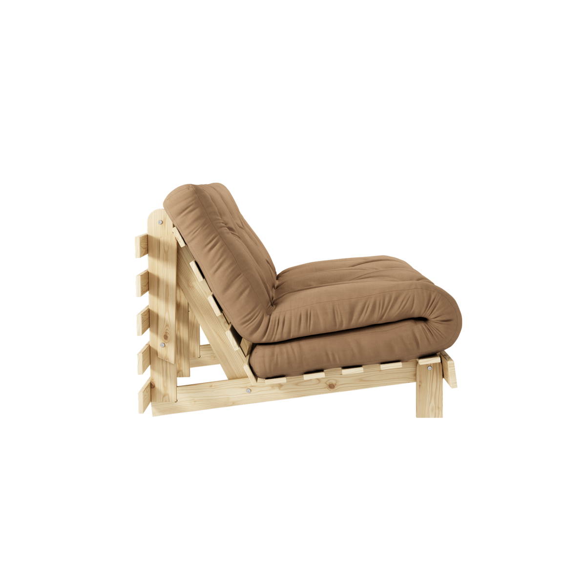 ROOTS RAW 140 X 200 W. ROOTS MATTRESS MOCCA