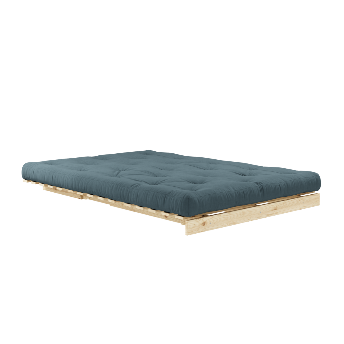 ROOTS RAW 140 X 200 W. ROOTS MATTRESS PETROL BLUE