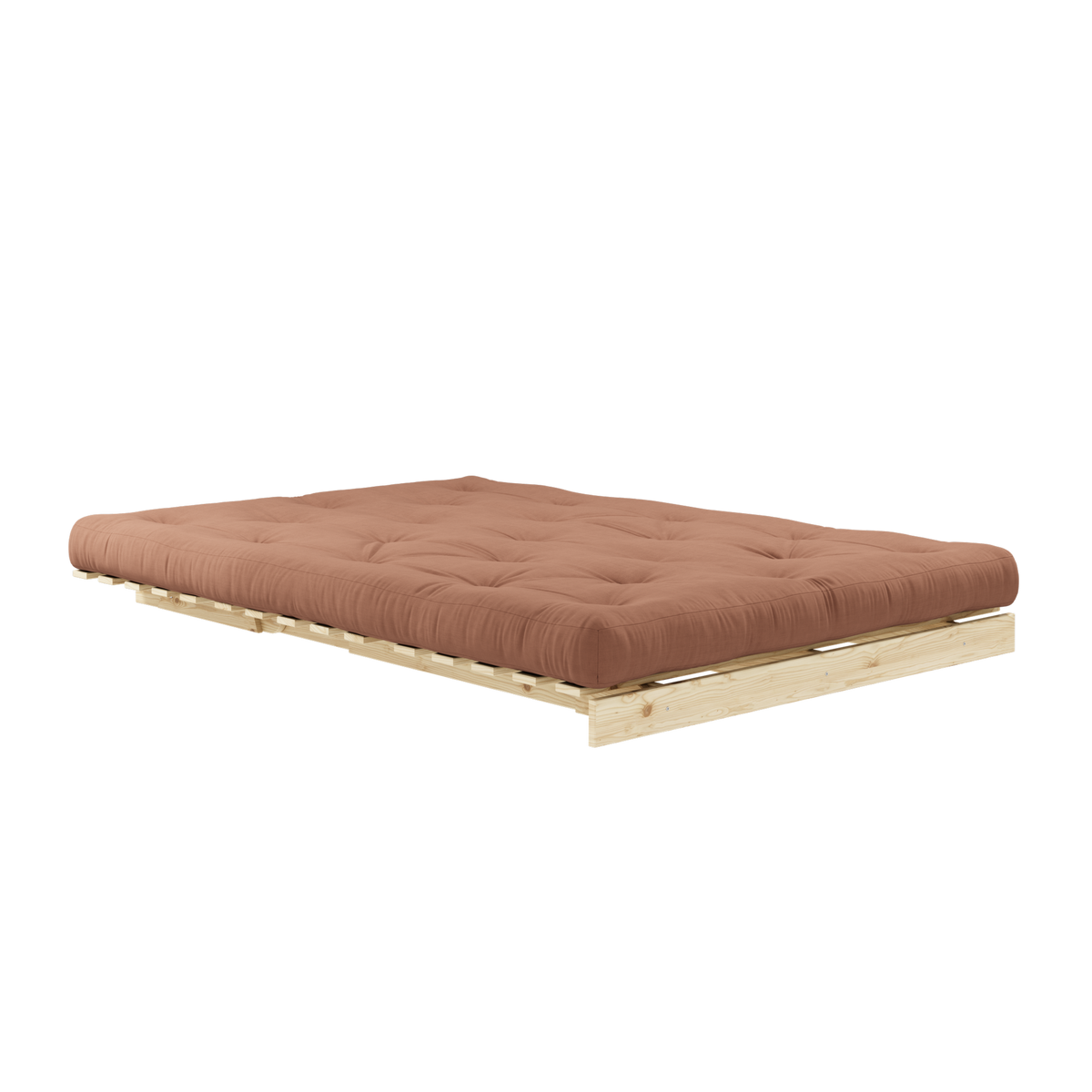 ROOTS RAW 140 X 200 W. ROOTS MATTRESS CLAY BROWN