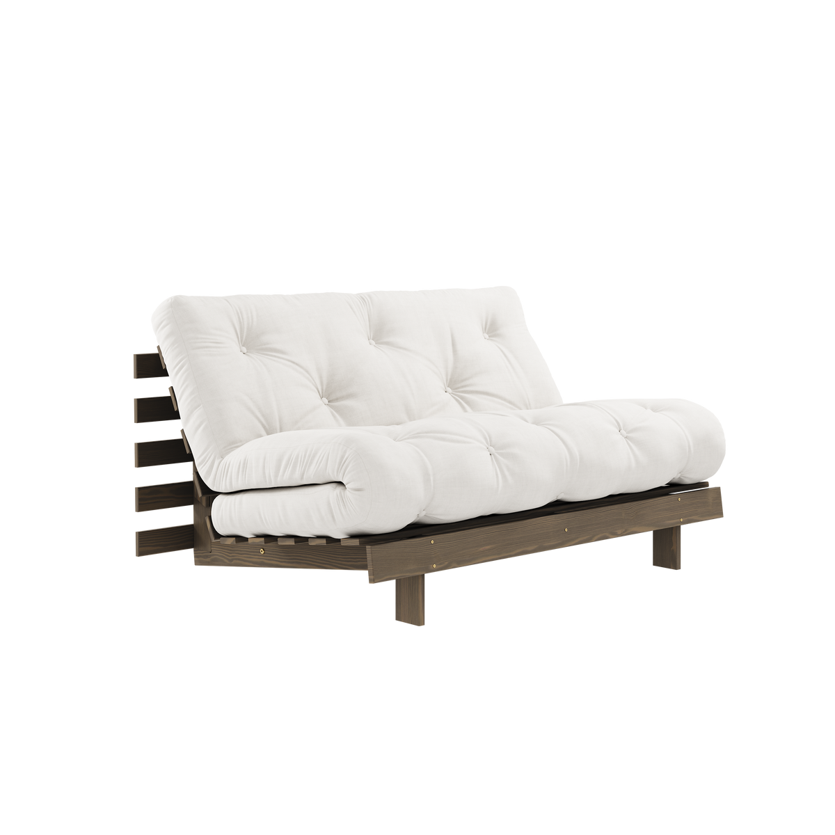 ROOTS CAROB BROWN 140 X 200 W. ROOTS MATTRESS NATURAL