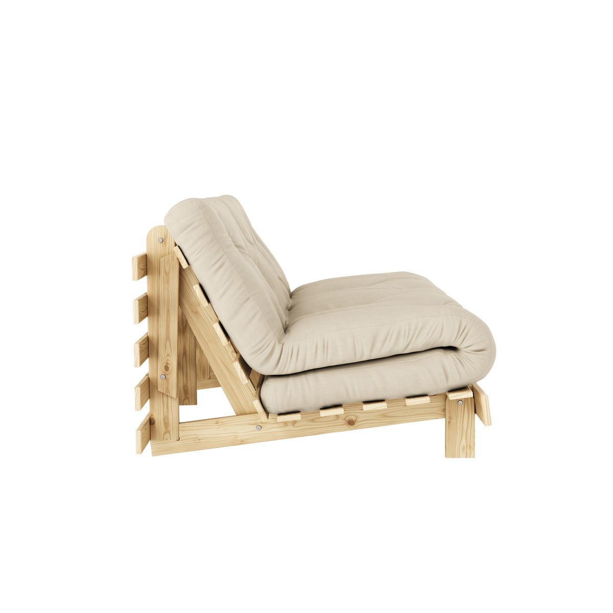 ROOTS RAW 160 X 200 W. ROOTS MATTRESS BEIGE