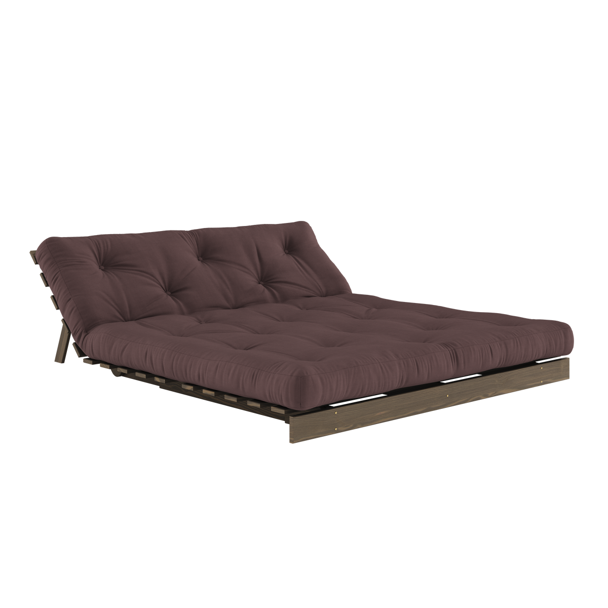ROOTS CAROB BROWN 160 X 200 W. ROOTS MATTRESS BROWN