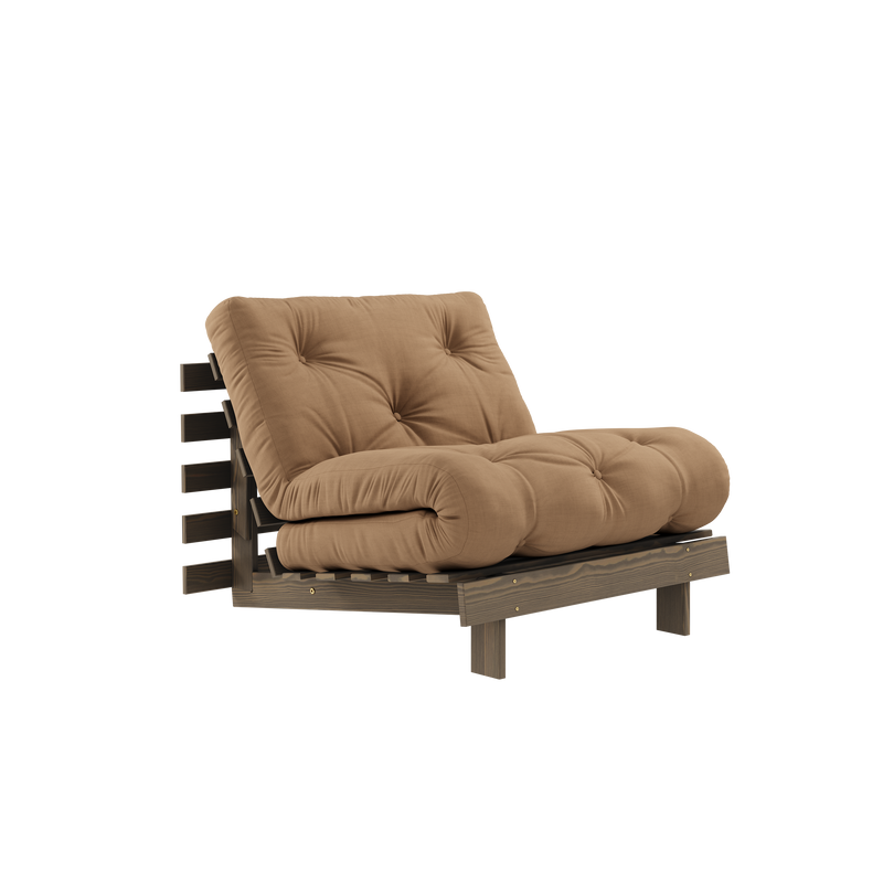 ROOTS CAROB BROWN 90 X 200 W. ROOTS MATTRESS MOCCA