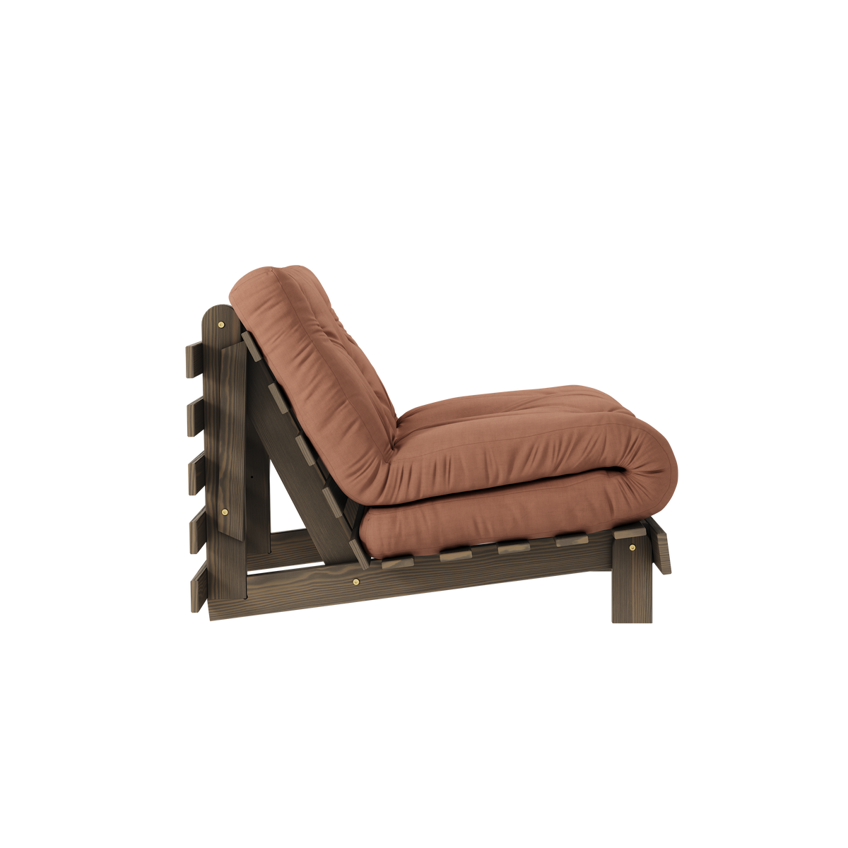 ROOTS CAROB BROWN 90 X 200 W. ROOTS MATTRESS CLAY BROWN